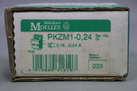 Kl&ouml;ckner Moeller PKZM 1-0,24 Motorschutzschalter 0,16-0,24A unused OVP
