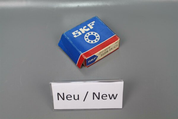 SKF 22208 EK/C3 Pendelrollenlager 40x80x23mm unused ovp
