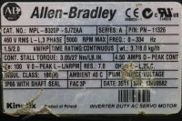 Allen-Bradley MPL-B320P-SJ72AA Servomotor 1,5kW 5000rpm...