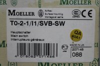 Moeller T0-2-1/I1/SVB-SW Hauptschalter unused ovp