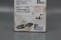 Walther 5x 1-MD-007-2-WR521-19-1 + MD-007-0-L1016-19-1 Verschlusskupplung unused ovp