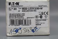 Eaton Moeller M22-LEDC230-W LED-Element wei&szlig; 216566 (20 Stk.) Unused/OVP