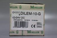 Eaton Moeller DILEM-10-G (24VDC) Sch&uuml;tz 3 Schlie&szlig;er 4 kW 24 V/DC unused OVP