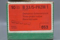 Kloeckner Moeller B3.1/5-PKZM 1 Drehstrom-Schienenblock 10 stk Unused OVP