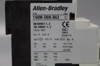 Allen Bradley 140M-D8N-B63 Ser. C 6.3A 50/60Hz Leistungsschutzschalter Used