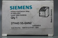 Siemens 3TH4355-0AN2 3TH43 55-0AN2 Hilfssch&uuml;tz 220V...