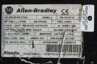 Allen Bradley MPM-B2153E-SJ72AA Servomotor Used