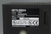 Mitsubishi Melsec A2SHCPU SPS Programmable Controller CPU-Unit used