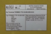 Termex II 2 G EEx ib IIC T4 / 770-10-000-000-8-0-0 Exi Terminal used