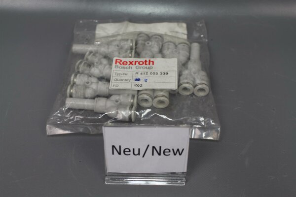 Rexroth R412 005 339 Schott-Steckverbinder 8 Stck R412005339 unused