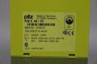Pilz PZE 5 4S/1&Ouml; 474910 Sicherheitsrelais 24VDC 3.5W...