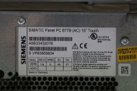 Siemens Simatic Panel PC 677B (AC) 15&quot; Touch A5E03432076 + A5E00367261 Used