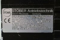 St&ouml;ber ED401URPC140 Servomotor + P522SGR0700ED401U Getriebe unused