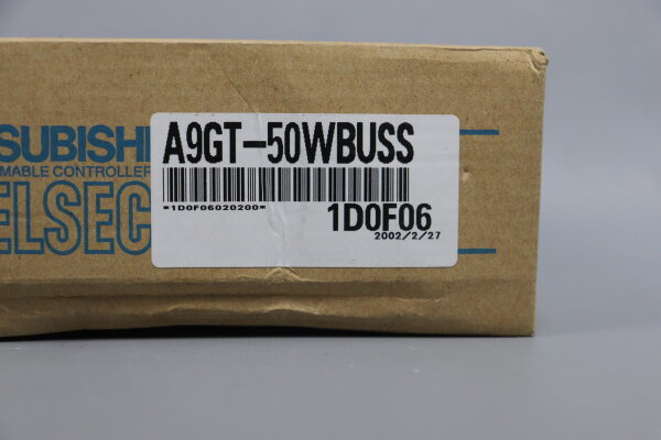 Mitsubishi A9GT-50WQBUSS/A9GT-50WBUSS PLC Modul Unused OVP, 302,44 €