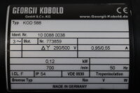 Georgii Kobold KOD 588 Drehzahl 700 1/min 0,12kW Motor