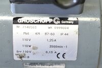Groschopp KM 87-60 WK 0999004 Getriebemotor 110W 3500rpm...