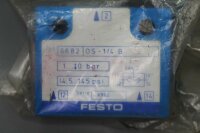 Festo Pneumatikventil 6682 0S-1/4 B 10 bar Serie K902 Unused