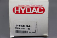 Hydac 0330 R 010V/ - B6 Filterelement 315594 unused ovp
