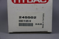 Hydac 0330 R 025 W Filterelement 245502 0330R025W unused OVP