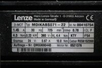 Lenze MDIKABS071-22 00410754 3~ Motor used