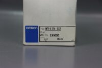 10x Omron MY4IN-D2 MY4IND2 Relais 24VDC Set Unused OVP