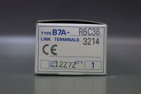 Omron B7A-R6C36 Link Terminals 16 PT NPN OUT 0.5A 3ms Unused OVP  B7AR6C36
