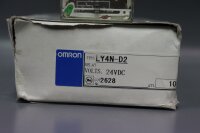 Omron LY4N-D2 Allzweckrelais 10x Stueck 4PDT 24 VDC Unused OVP LY4ND2