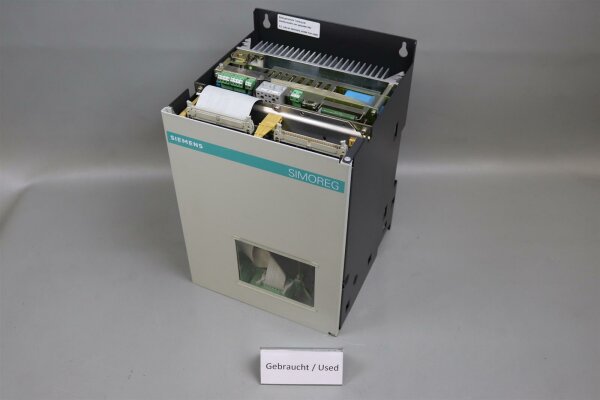 Siemens Simoreg D420/60 6RA 2425-6DV62-0 Kompaktumrichter used