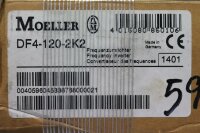 Moeller Eaton DF4-120-2K2 Frequenzumrichter + DE4-KEY-1 Bedienmodul unused ovp