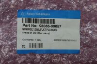 Agilent K3085-00057 Syringe 1.5ml flat plunger XP-XL-Hex 1/4&quot; - 28 UNF OVP