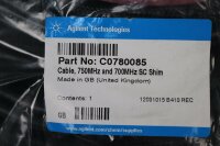 Agilent C0780085 Cable 750 Mhz and 700 Mhz SC Schim Unused