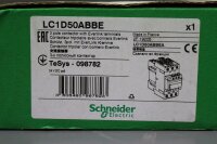 Schneider Electric LC1D50ABBE Sch&uuml;tz, 3pol. mit EverLink Klemme unused ovp