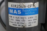 MAS 4IK25GN-CPT Induction Motor 1250 rpm 25W +...