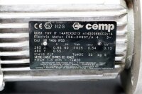 Cemp F56-2GBST/A Exd IIB T4gb 1625 rpm servomotor Used