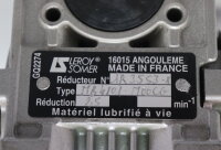 LEROY SOMER LS63M/T Elektromotor 0.12 kW + Getriebe MB4101-M00CG used