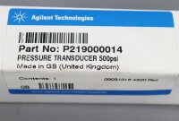 Senstronics TT05772 Pressure Transducer 500 psi Agilent P219000014 OVP