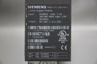 Siemens 6SL3100-1DE22-0AA0 Control Supply Module 600VDC Ver. C1 20A getestet