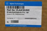 Agilent VLA4C8UWE Air Actuator 8 Port 2 position valve 4...