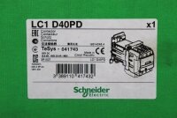 Schneider Electric LC1D40PD TeSys Sch&uuml;tz 155VDC 18.5kW Unused OVP