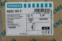 Siemens 5SX2 101-7 C1 Leistungsschutzschalter 903070 unused OVP