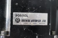 Oriental Motor 5IK60GS-STF Getriebemotor mit 5GS50K 60W 200V 1300/1550 u/min Used