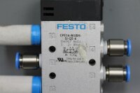 Festo CPE14-M1BH-5J-QS-6 196907 + MSZE-3-24DC Magnetventil used