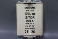 Siemens 3NE3225 HLS-Sicherungseinsatz 200A 1000V AC aR Unused OVP