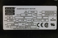 Bodine Electric Gearrmotor 34R6BEYP-Z4 Inverter Duty...