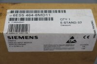 Siemens Simatic 6ES5464-8MD11 E-Stand: 07 Analog Input Module unused OVP