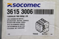 Socomec 3615 3006 Fuserbloc T00C 3x63A L DR Lasttrennschalter Unused OVP