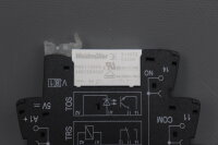 6x / 6pieces Weidm&uuml;ller TRS 5VDC 1CO RES5VDC1CO Relaiskoppler unused