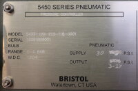 Emerson Bristol 5450 Series Pneumatic 5453-10G-222-114-001 Pressure Controller Unused OVP
