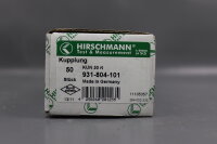 Hirschmann 50x 931-804-101 KUN 30 rt Kupplung Unused OVP