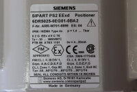 Siemens 6DR5025-0EG01-0BA2 Stellungsregler Unused